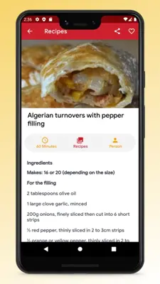 British Food Recipes and Cooking android App screenshot 7